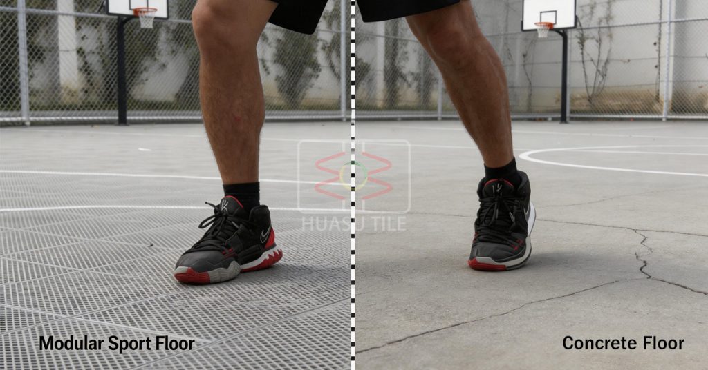Modular Sport Floor vs Concrete Floor-Huasutile_1200x628