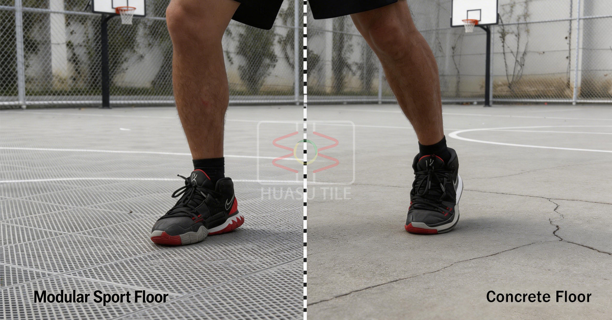 Modular Sport Floor vs Concrete Floor-Huasutile_1200x628