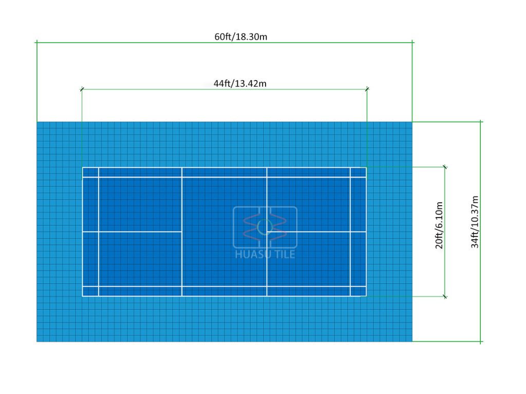 Huasutile Pickleball Court Dimensions_1280x960
